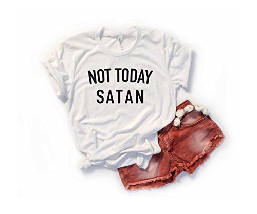 Not-Today-Satan-Shirt-Funny-Unisex-T-Shirt-Mens-T-Shirt-Womens-Shirt