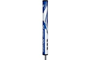 SUPER STROKE SuperStroke Zenergy Flatso Golf Putter Grip with No Taper Enhanced SPYNE Technology, New Multi-Zone Texturing and Tech-Port