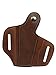 New Barsony Brown Leather Pancake Gun Holster for Mini/Pocket 22 25 32 380