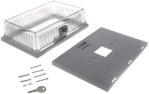 White-Rodgers F29-0231 Thermostat Guard, Ring and Solid Base, Clear, Plastic