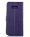 Samsung S8 Plus Case,Galaxy S8 Plus Wallet Case, FLYEE Flip Case Wallet Leather [kickstand] Emboss Butterfly Flower Folio Magnetic Protective Cover with Card Slots for Samsung Galaxy S8 Plus Purple