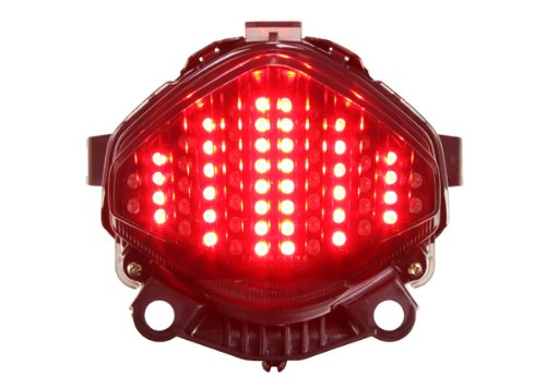 2013-2015 Honda CBR500R CB500X CB500F Integrated Sequential LED Tail Lights Smoke Lens