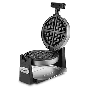 Cuisinart WAF-F10 Maker Waffle Iron, Single, Stainless steel