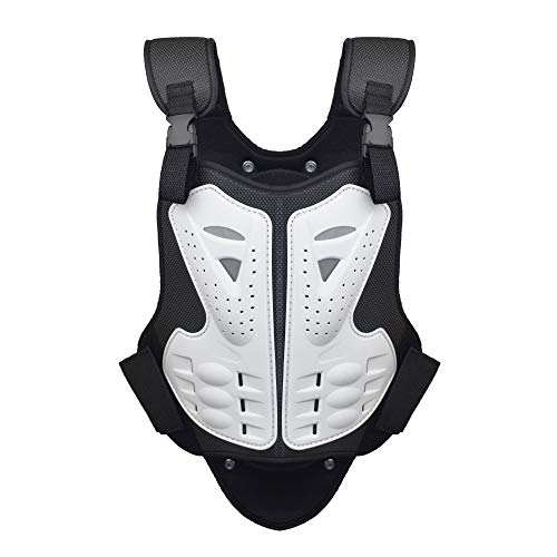 CHCYCLE Motorcycle Vest Armor Riding Chest Armor Back Protector (XL)