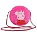 HXQ Pink purse Lovely Little Shoulder Bags, plush circle Crossbody Bags for Kids Toddlers Preschoolers Girls Boys