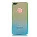 Ai-case C-134 Ultra Thin Full Body Coverage Protection Soft PC, Dual Layer, Slim Fit Case with Tempered Glass Screen Protector for iPhone 7 Plus - Green