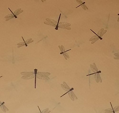 Dragonfly Tissue Paper For Gift Bags, Gift Wrapping, and Crafts – 24 sheets (20 inches by 30 inches)