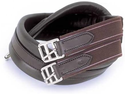Windsor Equestrian Horses Leather Padded Girth