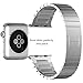 Apple Watch Band, JETech 38mm Stainless Steel Link Bracelet with Butterfly Closure Replacement Bands for Apple Watch All 38mm Models (Silver) - 2228