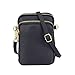 ZORFIN Small Crossbody Bag 3 Zippers Nylon Cell Phone Purse Wallet For Women