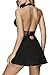 Lingerie for Women Babydoll Lace Chemise Halter Set