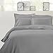 California Design Den Queen Size Fitted Sheet, 100% Cotton 400 Thread Count Sateen, Deep Pocket, No-Pop Off Elastic (Queen, Slate Gray)