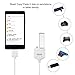 Micro USB 2.0 OTG Cable, NANAMI Multi-in-1 On-The-Go Adapter Male Micro USB to Female USB for Keyboard, Mouse, Smart phone and Tablet with OTG Function(White)