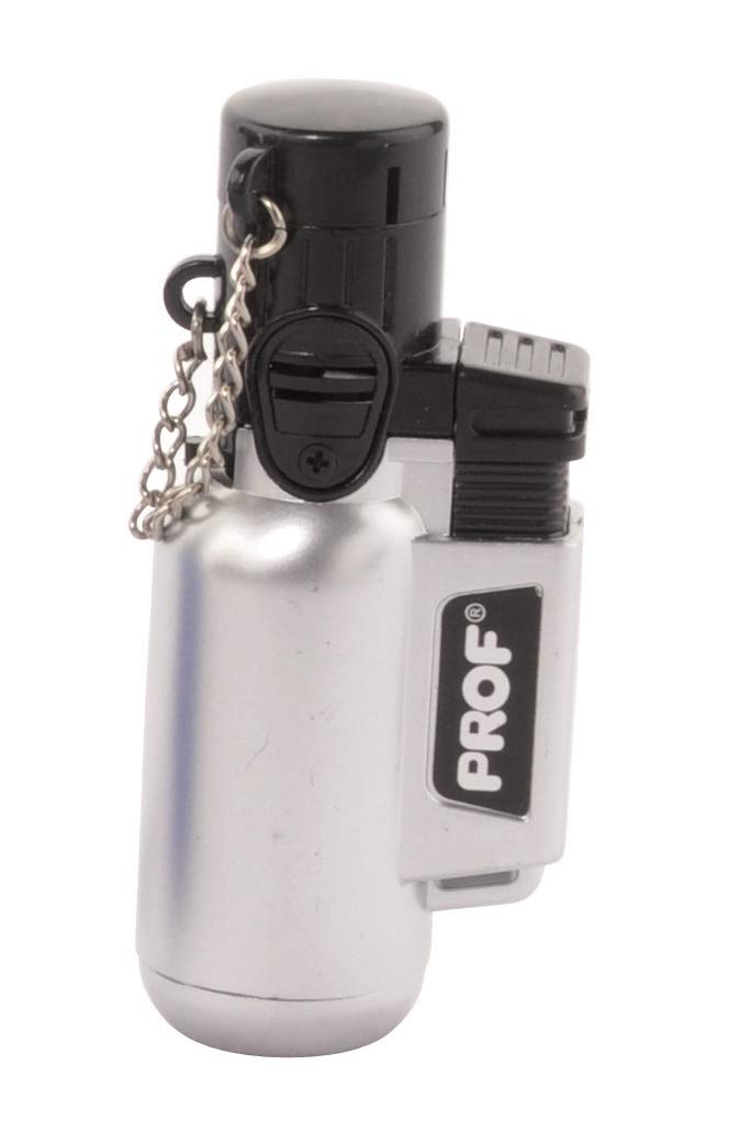 Prof Powerful Lighter Windproof Electronic Refillable Jet Gas Turbo