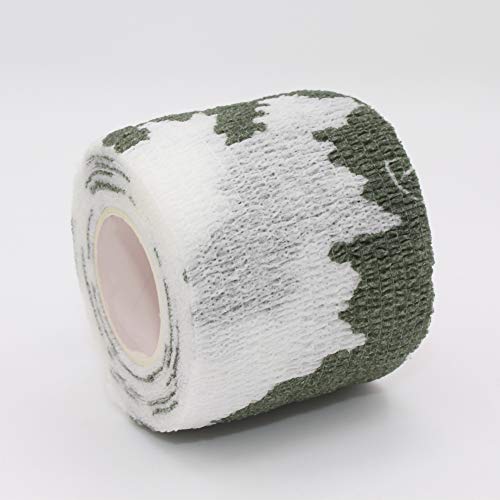 Leen4You Bandage Cohesive Non Woven Bandage Adhesive Bandage Medical Bandage, Sports Bandage, Dog Horse Pet Vet Animal Wound Cohesive Bandage Wrap Leg Support (W:5cm/2 inch,L:4.5m, Pattern Mix)-Pack o