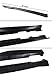 Matt Black Finish ZL1 Style Side Skirt Rocker Panel Extension Compatible for 2016-2023 Chevy Camaro LT SS RS
