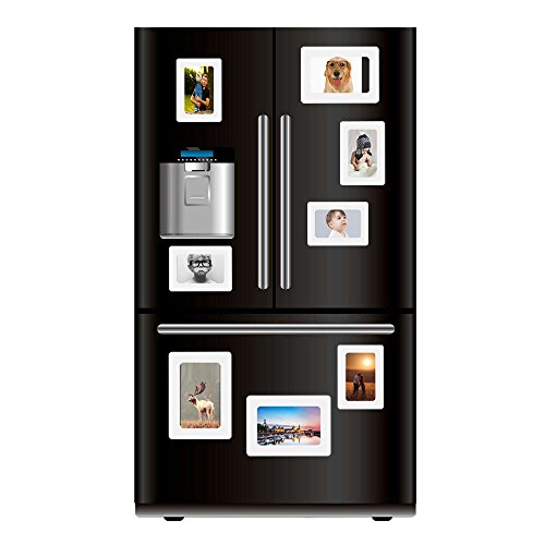 image for Raxwalker Magnetic Photo Frames and Refrigerator Magnets Holds 4x6 3.5