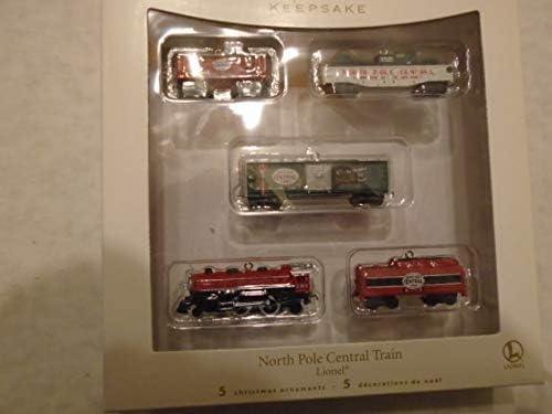 train ornament set