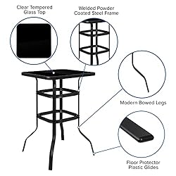 Flash Furniture Brazos Bar Table Set - 5 Piece