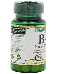 Nature's Bounty Vitamina B-2 100 mg, 100 tabletas, TRTAZ11A, 100, 3
