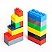 PROLOSO 1500 Piece Building Blocks Bulk 12 Shapes Colorful Educational Mass Pack