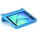 MoKo Samsung Galaxy Tab A 8.0 2015 Case - Kids Shock Proof Convertible Handle Light Weight Super Protective Stand Cover Case for Galaxy Tab A 8.0 2015 Tablet SM-T350, BLUE (NOT FIT 2017 Tab A 8.0)
