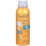 AVEENO Active Naturals Hydrosport Sunscreen Spray SPF 30 5 oz (Pack of 4)
