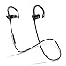 GBSELL Wireless Bluetooth Headset Sport Sweatproof Stereo Headphone Earphone For iPhone Samsung (Black)