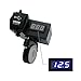 Motorcycle USB Phone Charger & Blue Voltmeter with On/Off Switch 5V 3.1A Dual Power Port JARDLI