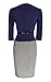 Babyonline Long Sleeve Bodycon Summer Wear to Work Business Pencil Dress,Medium,Small Houndstoothl