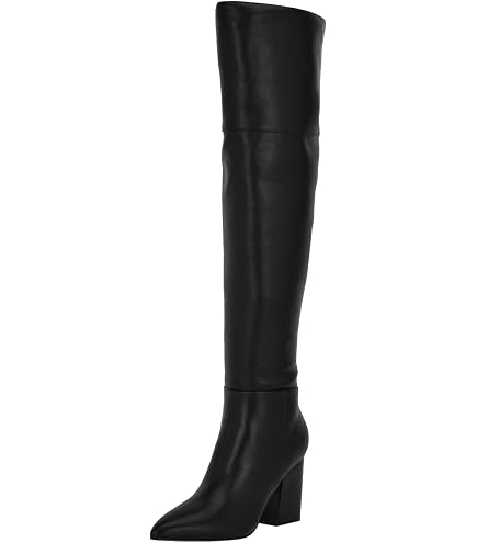 Amazon.com | Jessica Simpson Mistia Over The Knee Boot, Black, 5.5