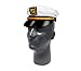 Big Mo’s Toys Adult Yacht Captain Hat; Halloween, Masquerade Dress Up Costume Party Cap, One Size