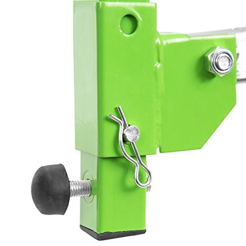 OEMTOOLS 24913 Adjustable Step | Non-Slip Textured Steel Platform | Rated up to 300 lbs. | Fits Any Tire from 9 to 13 inches in Diameter | Green Powder-Coat Finish | Folds for Storage - Thumbnail 3