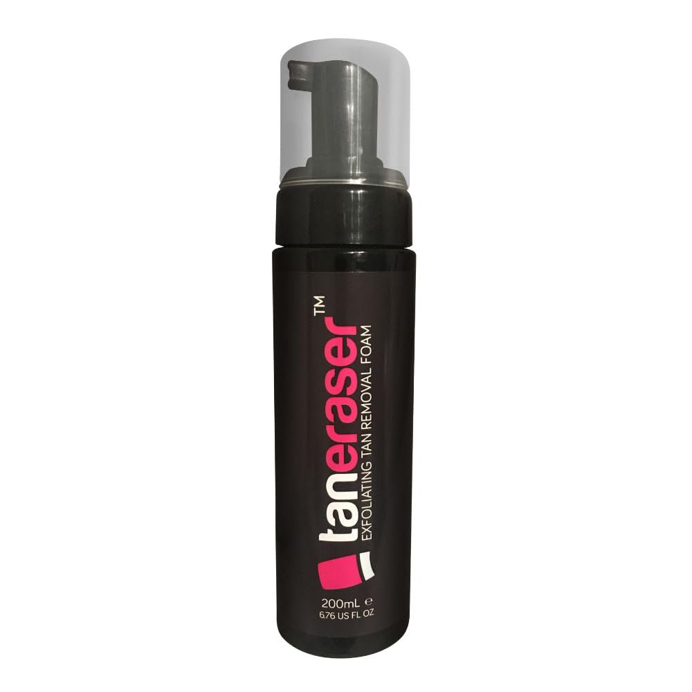 Tan Eraser Fake Tan Remover Foam | 200mL Exfoliator Mousse Easily Removes Any Spray or Self Tanning Products