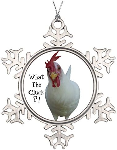 Grayby Personalised Christmas Tree Decoration Hens Blank One size