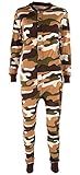 Lazy One Buck Naked Deer Flapjacks Unisex Adult Pajamas