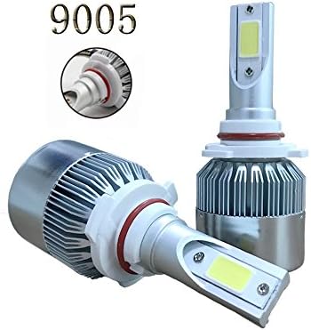 Enterest Headlight Bulbs Conversion Kits with 2 Pcs LED Bulbs Waterproof C9 Car Lamp the Appearance is More Concise the Installation is More Convenient (9005)