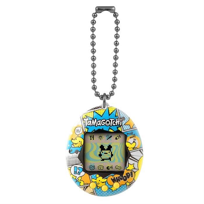Original Bandai Tamagotchi, Gen 1, Mermaid Shell with Chain - The Original Virtual Reality Pet