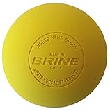 Brine NOCSAE / NCAA / NFHS Lacrosse Massage Ball (yellow)