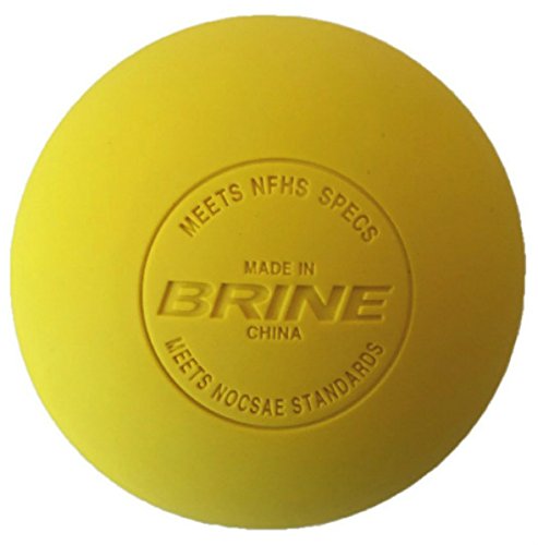Brine NOCSAE / NCAA / NFHS Lacrosse Massage Ball (yellow)