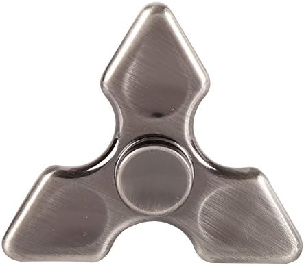 Lvhennan Hand Spinner Fidget Toy Glow In The Dark Ultra Durable Build, Perfect for Kids Children Gifts Triangle Flaps (Black)