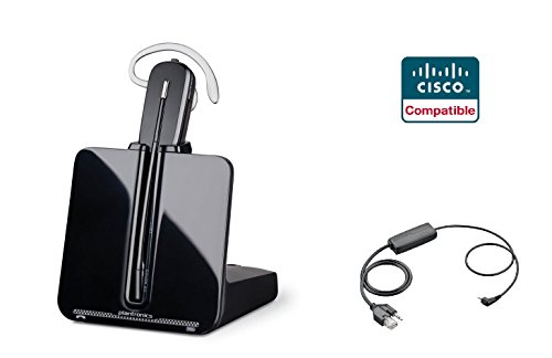 image for Cisco SPA Compatible Plantronics CS540 VoIP Wireless Headset Bundle wi