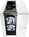 Corsair CC-9011048-WW Carbide Series Air 540 Windowed ATX High Airflow Cube Performance Computer Case with White LED Fan - Arctic White
