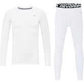 DEVOROPA Youth Boys Compression Shirts & Pants Kids Long Sleeve Undershirts Sports Leggings Athletic Base Layer Tights Set