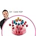 Cake Pop Treat Bag Set, 100 PCS White Lollipop Treat Sticks, 100 Pieces Lollipop Parcel Bags, 100 PCS Metallic Twist Ties, Candy Making Sucker Sticks 6 Inch for Candy,Cake Pop