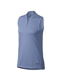 Nike Dri Fit sin mangas hoja collar Golf Polo 2018 Mujer