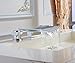 Greenspring Two Handle Widespread Bathroom Sink Faucet Tub Waterfall Faucets Chrome Stainless Steel Spout