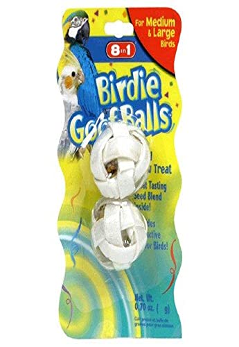 8 In 1 Birdie Goof Balls - Large Bird, 0.7-Ounce
