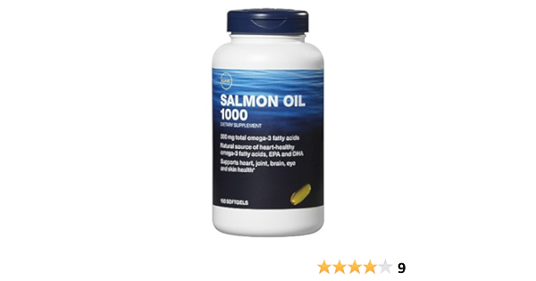 Amazon.com: GNC aceite de salmón 1000 180 tapa 260 mg total Omega-3 : Salud  y Hogar