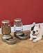 Petmate Mason Inspired Replendish Gravity Waterer, Water Dispenser for Dogs and Cats, 1 Gallon Silver, Made in USA
